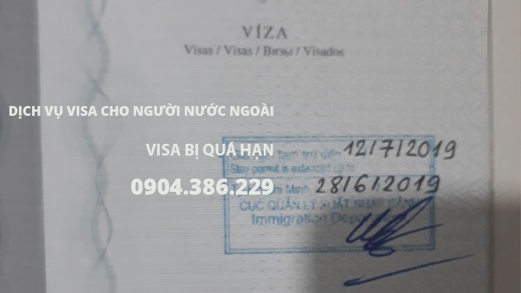 dịch vụ gia hạn visa cho người nước ngoài bị quá hạn visa ở hà nội