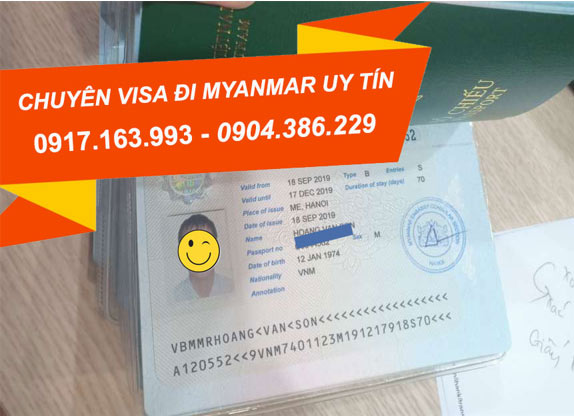 dịch vụ làm visa myanmar bao đậu