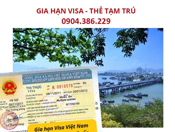 gia hạn visa cho người nước ngoài tại Quảng Ngãi