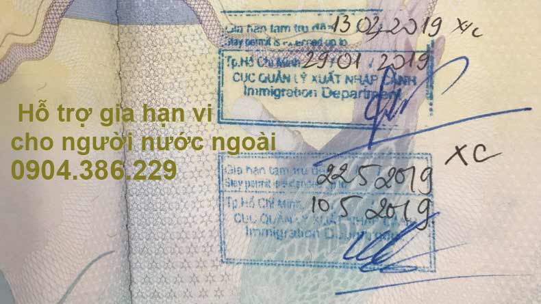 gia hạn visa cho người trung quốc ở Việt Nam