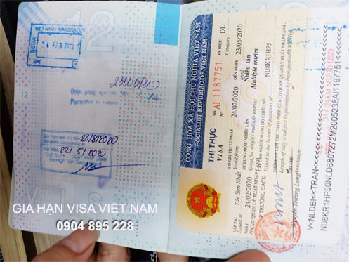 hồ sơ gia hạn visa cho người nước ngoài tại hà tĩnh 
