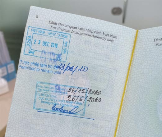 gia hạn visa tại hải phòng cho người nước ngoài hết hạn quá hạn visa
