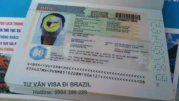 kinh nghiệm xin visa đi brazil mới nhất