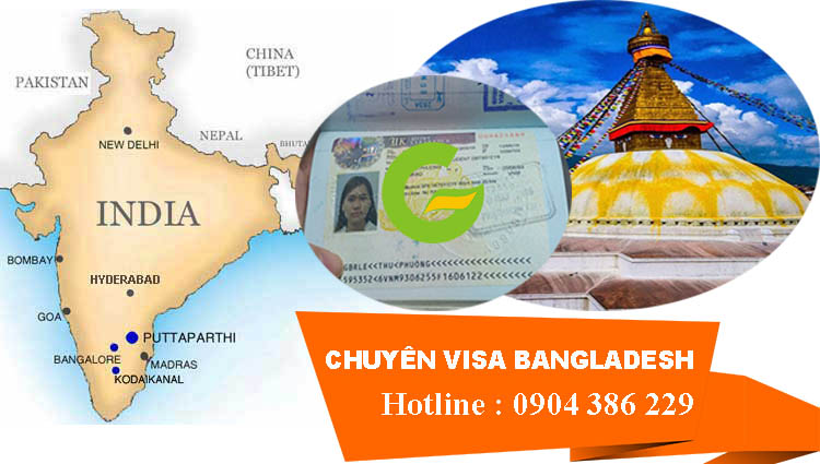 Làm Visa Bangladesh Cho Người Quốc Tịch Ấn Độ, Nepal, Sri Lanka