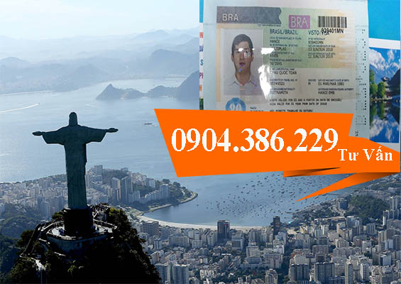 làm visa đi brazil