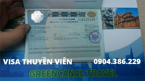 Làm visa thuyền viên cho người Việt Nam