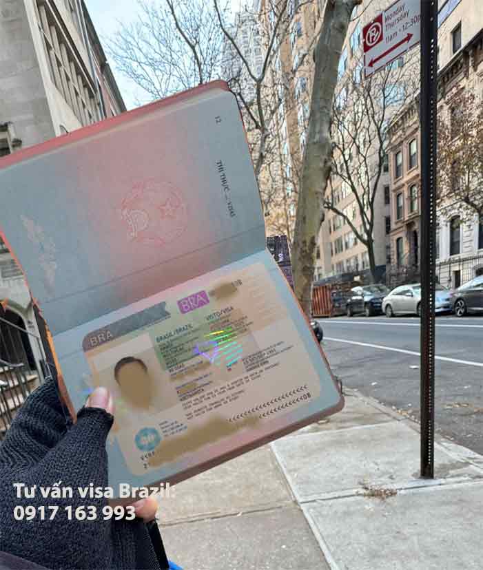 nộp hồ sơ online xin visa đi brazil