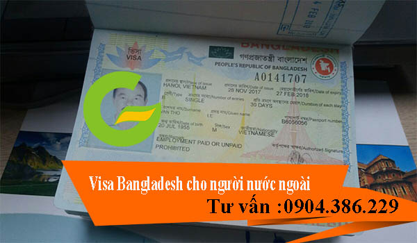 Làm Visa Bangladesh Cho Người Bỉ Hà Lan Pháp