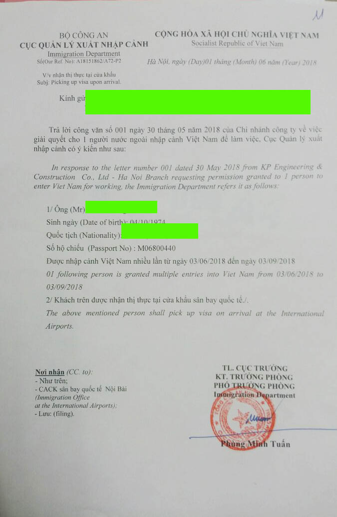 Viet Nam Visa On Arrival For Philippines Passport