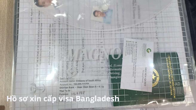 hồ sơ xin cấp visa Bangladesh