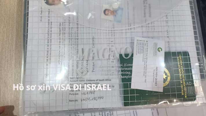 hồ sơ làm visa đi israel du lịch, công tác, thăm thân