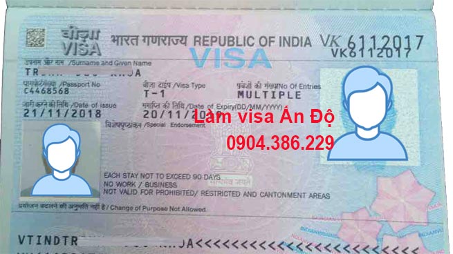 Làm visa Ấn Độ 5 năm giá rẻ nhất TPHCM