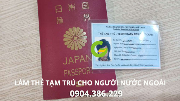 dịch vụ làm thẻ tạm trú cho người nước ngoài tphcm