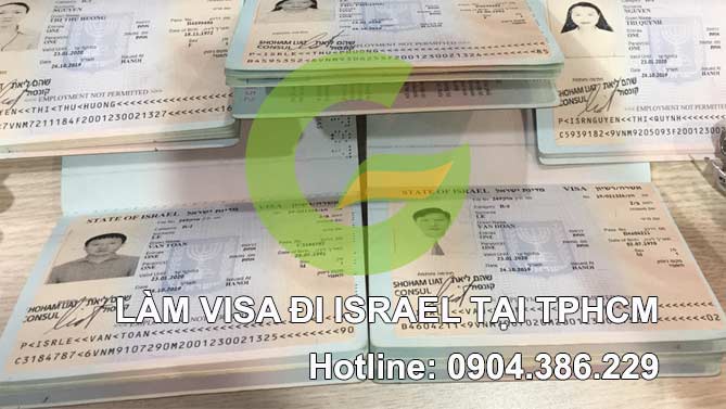 làm visa đi Israel tại tphcm giá rẻ