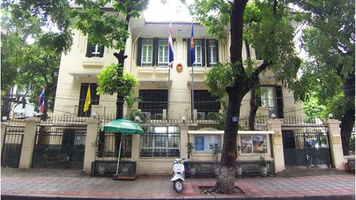 Nộp hồ sơ xin visa tại đại sứ quán Thái Lan ở việt Nam
