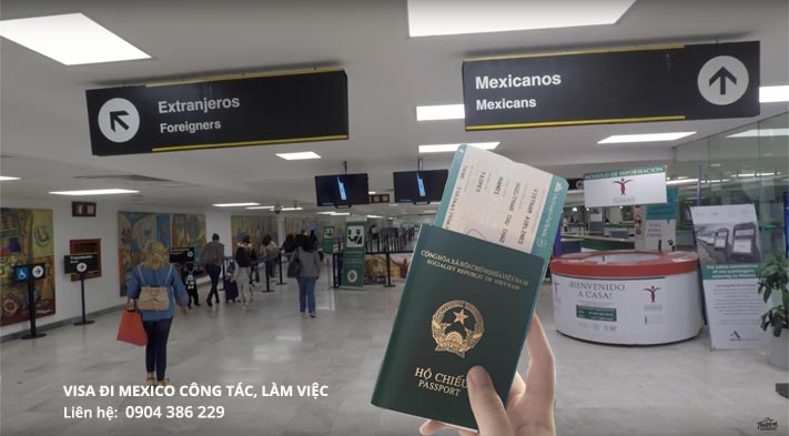 Địa chỉ làm visa công tác Mexico gấp nhanh