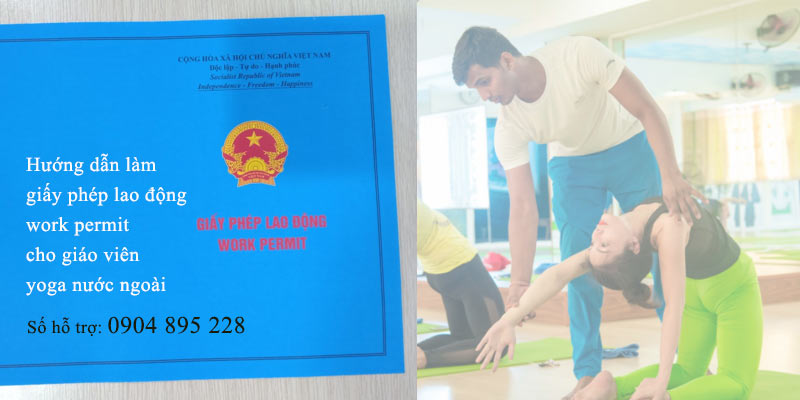 làm work permit cho giáo viên yoga nước ngoài