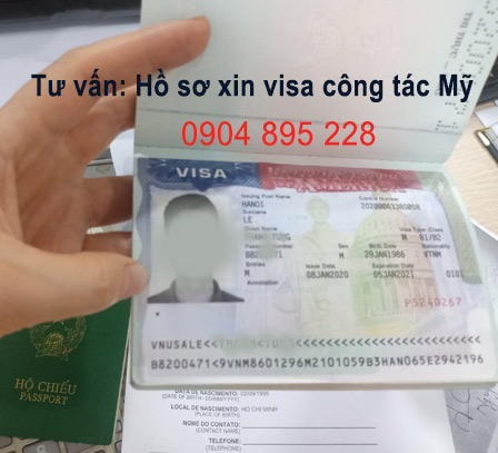 Hồ sơ xin visa công tác mỹ b1 b2 mới nhất 2022