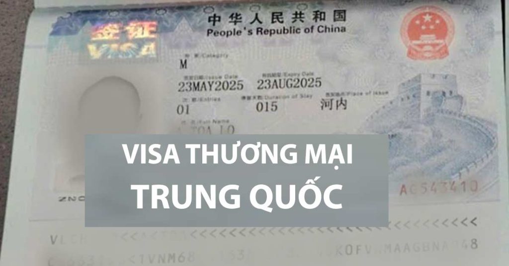 thủ tục xin visa thương mại trung quốc 3 tháng nhiều lần