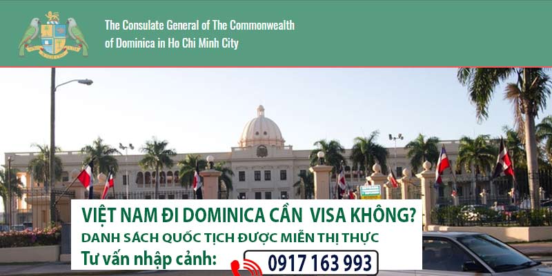 đi dominica cần visa không? xin visa dominica có khó không?