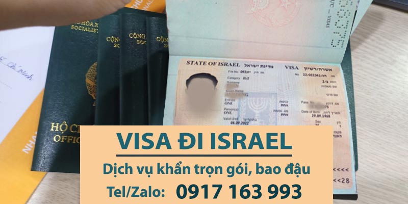 dịch vụ làm visa đi israel khẩn gấp nhanh uy tín