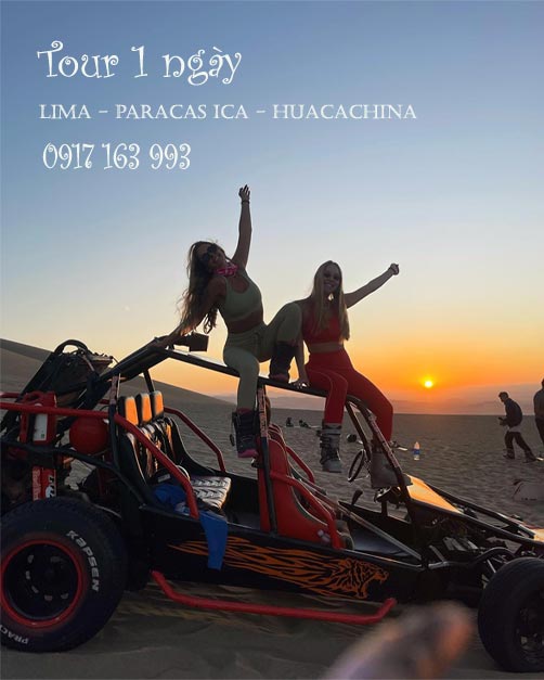 tour du lịch 1 ngày lima paracas ica huacachina