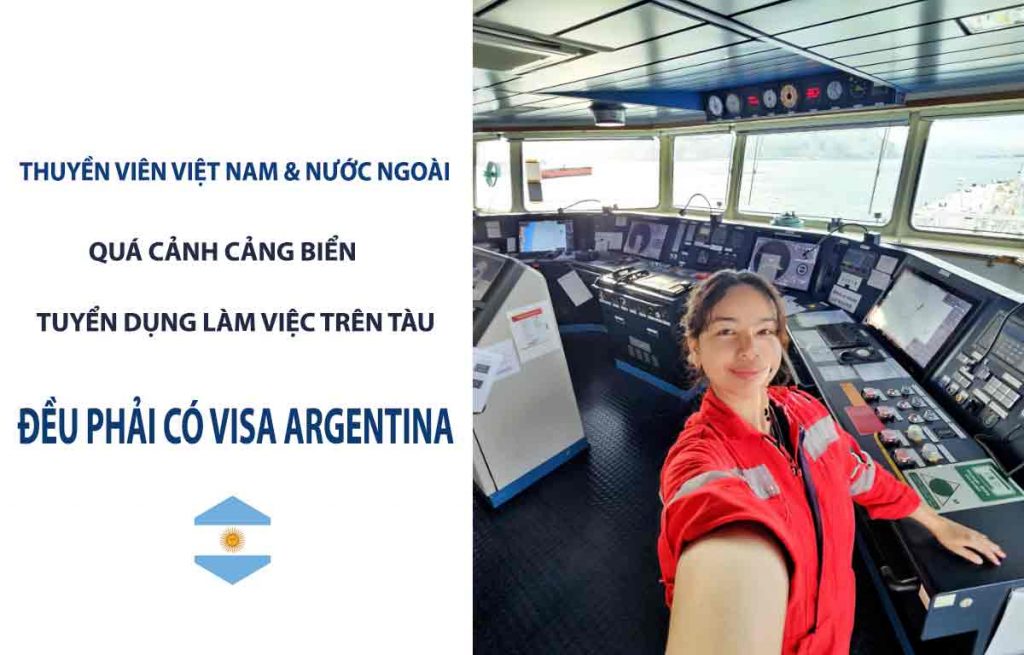 làm visa argentina cho thuyền viên việt nam nước ngoài