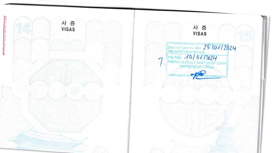 giải trình lý do chậm xuất cảnh hết hạn visa