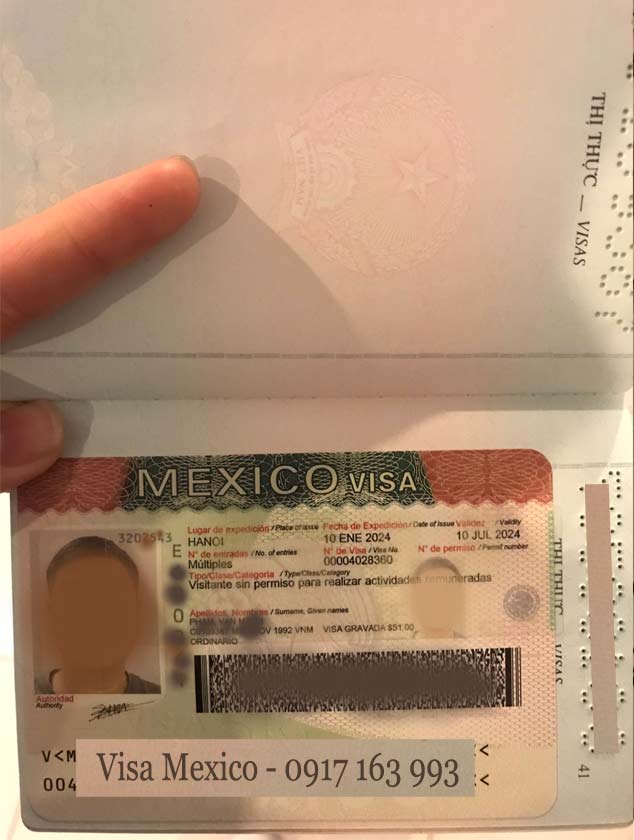 dịch vụ làm visa đi mexico cho người nước ngoài