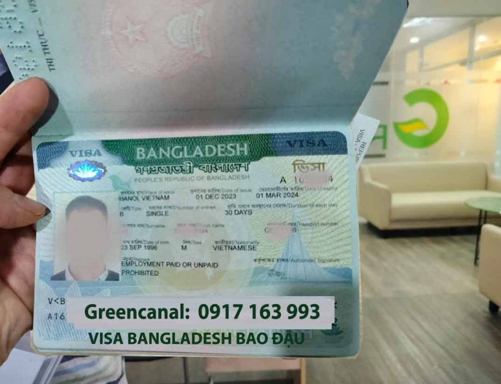 xin visa bangladesh tại vinh nghệ an hà tĩnh