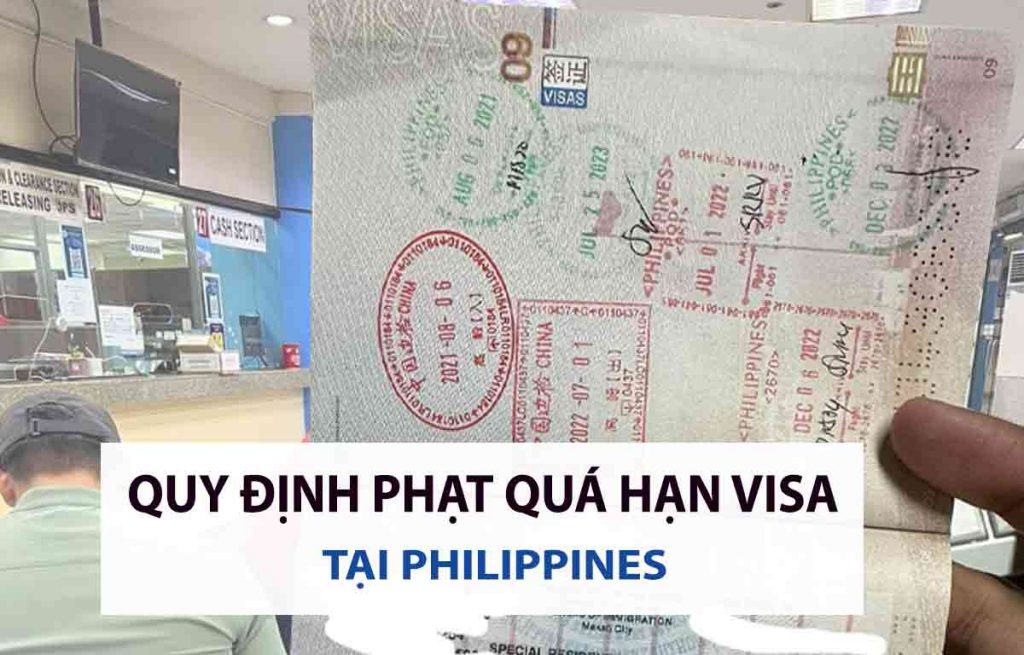 quy định phạt quá hạn visa tại philippines