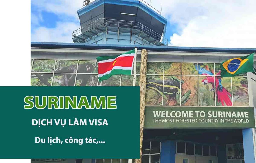 xin visa suriname công tác