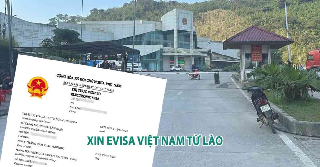 nộp đơn xin evisa từ lào về việt nam khẩn cấp