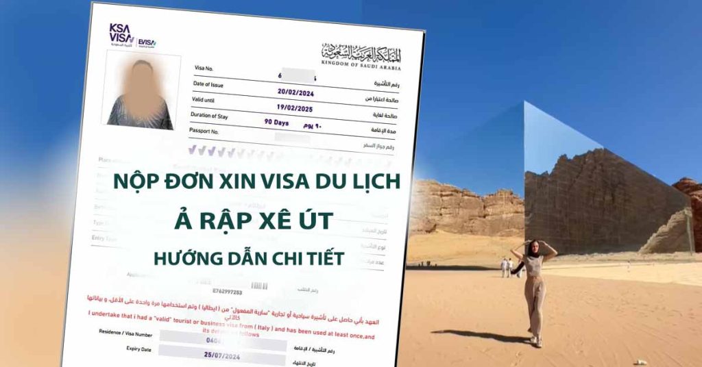 thủ tục xin visa du lịch ả rập xê út