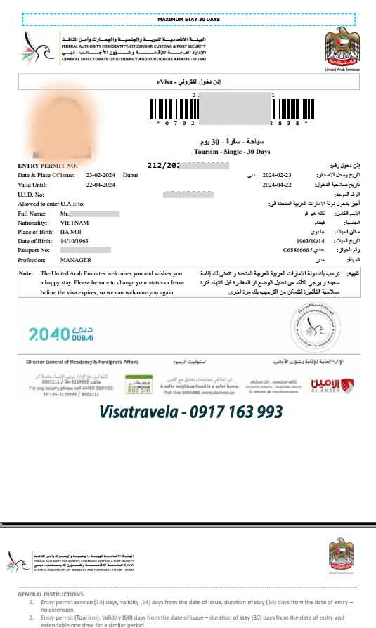 hãng hàng không xin visa dubai online