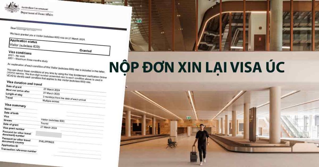 bị từ chối trượt visa úc bao lâu xin lại được