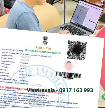 lấy hóa đơn công ty khi tự làm visa ấn độ được không