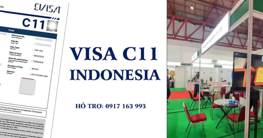 visa triển lãm c11 indonesia hội nghị hội thảo hội chợ