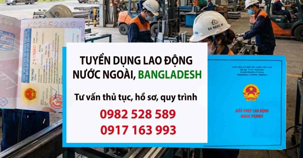 giấy phép lao động cho người bangladesh làm việc tại việt nam